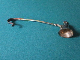 VINTAGE SILVERPLATE SNUFFER 9 1/2&quot; long RARE - £35.50 GBP