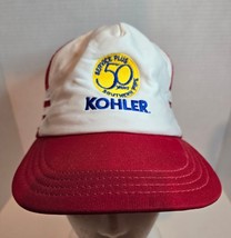 Kohler Southern Pipe 50 years service plus trucker 3 stripe Snapback hat... - $14.50