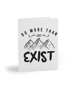 Personalized Greeting Cards with Motivational Mountain Design - 4.25&quot; x ... - £25.76 GBP+