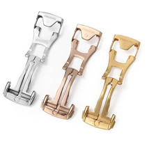 High Quality Stainless Steel Deployment Clasp fit Omega Watch 16mm 18mm ... - $25.53