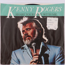 Kenny Rogers – Share Your Love With Me / Greybeard 1981 45 rpm 7&quot; Record... - £5.67 GBP