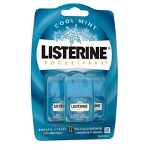 Listerine PocketPaks Breath Strips, Cool Mint, 72 Count (Pack of 2) - £21.64 GBP