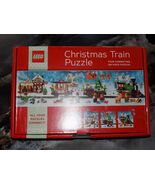 LEGO Christmas Train Puzzle: Four Connecting 100-Piece Puzzles by LEGO NEW - $432.90 MXN