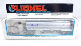 Lionel Trains 6-12808 Mobil Tractor And Tanker Oil Truck New In Box O Scale - £23.72 GBP