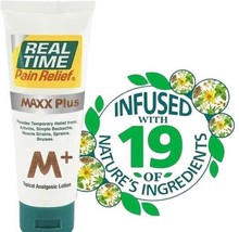 Real Time Pain Relief - Maxx Plus Pain Relief Cream 3ozBRAND Authorized Selle... - £19.94 GBP