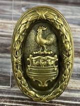 Antique Brass Door Knob Chicago Blackstone Hotel Guest Room Rooster Door... - $499.99