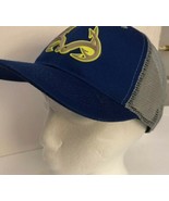 Q3 Hat  Realtree Realtree Logo Blue with Gray Mesh Back Fishing Cap RARE... - $750.39 MXN
