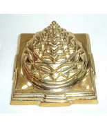 Shree Yantra Meru In Panchdhatu - Hollow in Centre - $169.78 CAD