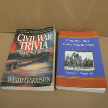 Civil War Trivia Webb Garrison &amp; Country Boy Gone Soldiering George Wapl... - £31.87 GBP