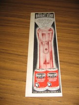 1945 Print Ad Bright Star Battery Flashlights &amp; Batteries Clifton,NJ - £7.39 GBP