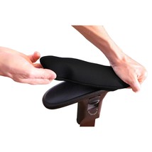 Soft Chair Arm Pad Covers Stretch Over Armrests 10.5&quot; To 13&quot; Long. Resto... - £48.63 GBP