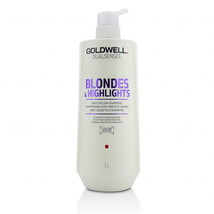 Goldwell Dualsenses Blonde  Highlights Anti-Yellow Shampoo 33.8oz/ 1000ml - £45.56 GBP