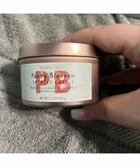 Trader Joe&#39;s Peony Blossom Scented Candle PB Rose Gold Tin with Lid 5.7o... - €4,25 EUR
