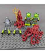 LEGO Atlantis Minifigure Lot Squid Warrior 2 Divers and More 8061 8078 - £18.88 GBP