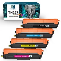 4xTN223 W/Chip Toner Us Stock For Brother MFC-L3710CW, MFC-L3750CDW, MFC-L3770C - £48.78 GBP