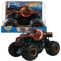 Year 2016 Hot Wheels Monster Jam 1:24 Scale Die Cast Truck - ZOMBIE HUNTER DHY71 - £35.96 GBP