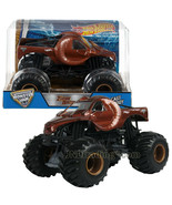 Year 2016 Hot Wheels Monster Jam 1:24 Scale Die Cast Truck - ZOMBIE HUNT... - £35.96 GBP