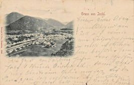Ischl Salzburg Austria~Panorama VIEW~1898 Elevated View Photo Postcard - £6.85 GBP