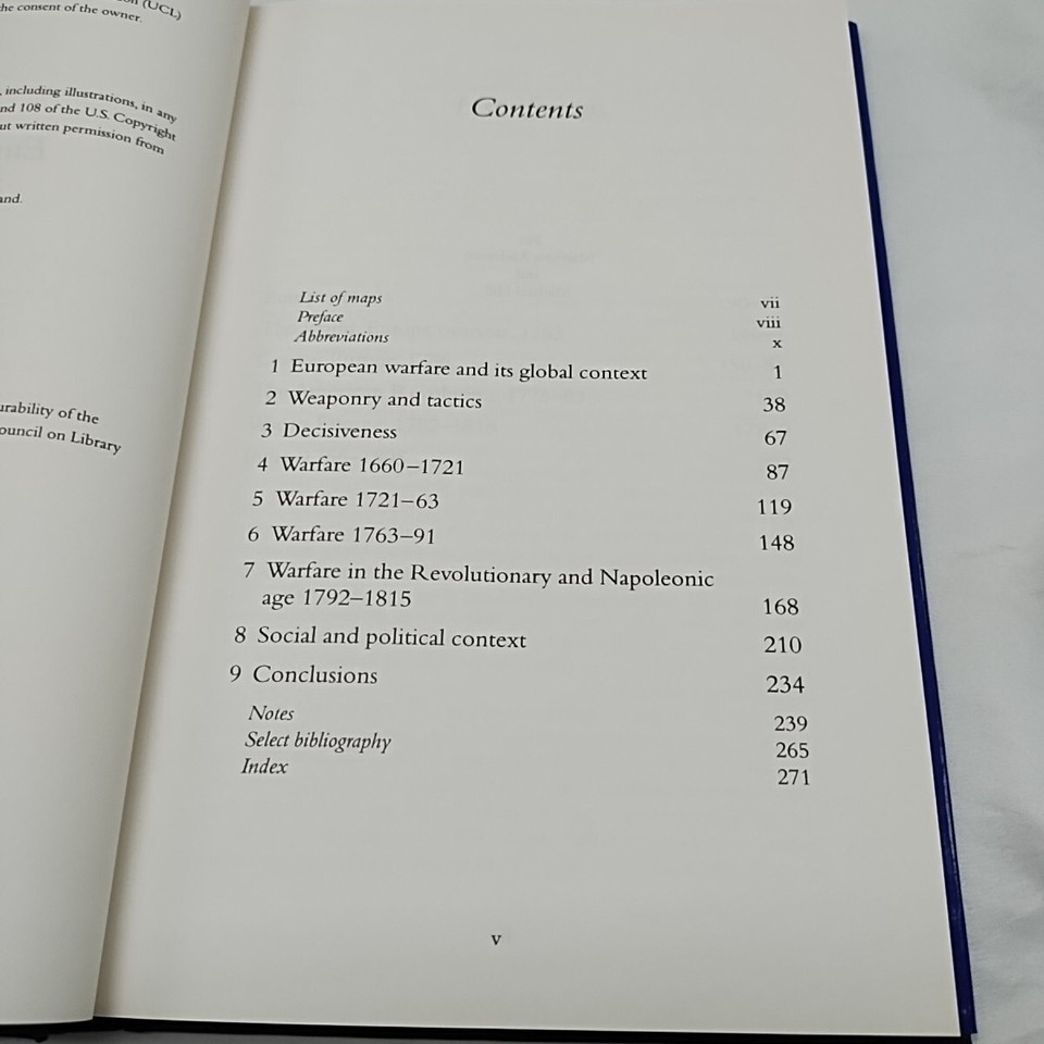 European Warfare 1660-1815 Jeremy Black Hardcover Book Item image 12