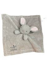 Dan Dee Rattle Bunny Rabbit 1st Easter Security Blanket Lovey Baby Plush - £9.69 GBP