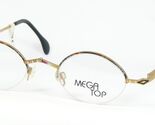 Vintage Mega Top by YABI Spirit 620 F1158 MULTICOLOR EYEGLASSES 46-20-136mm - $77.60