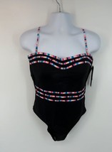 La Blanca Women&#39;s Black One-Piece Swimsuit 16 Tummy Control NWT $130 - $45.60