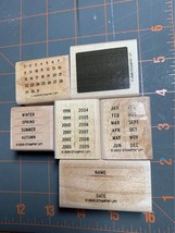 Stampin Up It’s a Date rubber stamp set - £4.99 GBP