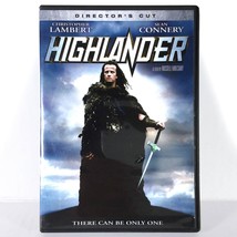 Highlander (DVD, 1986, Widescreen, Directors Cut) Like New !    Sean Connery - $9.48