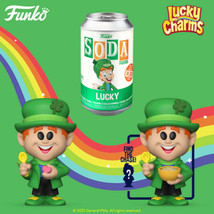 General Mills - Lucky Charms The Leprechaun Vinyl Figure in SODA Can by Funko - £12.34 GBP
