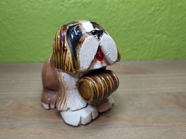 Artesania Rinconada 118 Adult St Bernard Dog with Glass Tongue Retired Figurine - £24.74 GBP