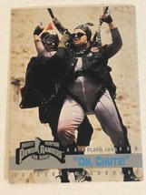 Mighty Morphin Power Rangers 1995 Trading Card #28 Oh Chute - £1.54 GBP
