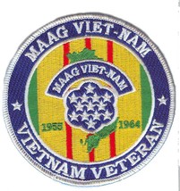 ARMY MAAG   VIETNAM VETERAN  4&quot; EMBROIDERED MILITARY PATCH - £23.53 GBP