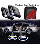 2x PCs Chevy Logo Wireless Car Door Welcome Laser Projector Shadow LED L... - £18.62 GBP