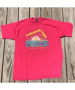 Vintage T-Shirt Kirkwood Camp Church In The Woods Pennsylvania Pink Adul... - $361.75 MXN