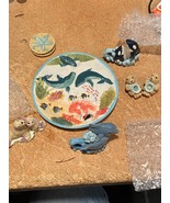1996 Popular Imports Marine Life Resin Plate and Figurines *NEW/Open Box... - $21.69 CAD