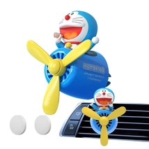  Doraemon Car Fragrance Diffuser Air Freshener Pilot Auto Air Outlet Fan Cute Ca - £32.94 GBP