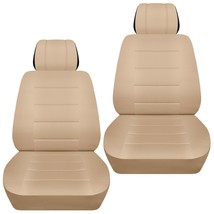 Front set car seat covers fits 1998-2020 Subaru Forester    solid sand - £57.93 GBP