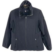 Spyder Primal OFT. Women&#39;s Size XL Full Zip Quilted Jacket Black Full Zip Lined - £29.39 GBP