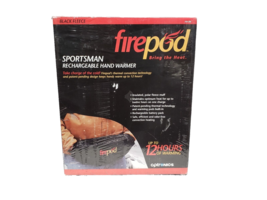 Optronics Firepod Sportsman Black Fleece Rechargeable Hand Warmer 12hrs ... - £46.51 GBP