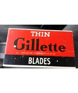 Vintage Gillette thin blades. Unopened box of 200 blades - $175.00