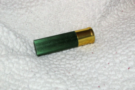 shotgun shell LED FLASHLIGHT alum green  4&quot; long (NW1-15) - $3.96