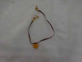 Pleasant Company Kirsten's Amber Heart Necklace American Girl Retired EARLY  - $46.55