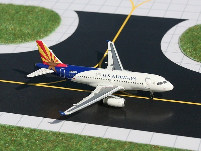 US Airways Airbus A319 N826AW Arizona GeminiJets GJUSA799 Scale 1:400 RARE - $64.95
