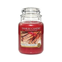 Yankee Candle Large Jar Candle, Sparkling Cinnamon  - £46.36 GBP