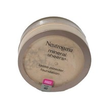 Neutrogena Mineral Sheers, Loose Powder Foundation, Nude 40, 0.34 oz - £11.25 GBP