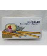 Vintage Bresilio Biscuits Cigares Empty Tin - $441.35 MXN