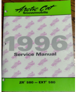 1996 Arctic Cat ZR 580 EXT 580 Shop Service Repair Workshop Manual OEM 2... - $463.34 MXN