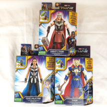 2022 Marvel Mighty Thor Love And Thunder Deluxe 6” Action Figure NEW! - Lot of 3 - £29.80 GBP