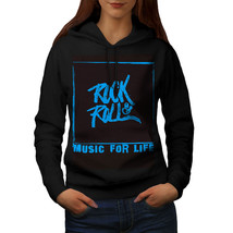 Rock And Roll Life Music Sweatshirt Hoody Music Life Women Hoodie - $21.99