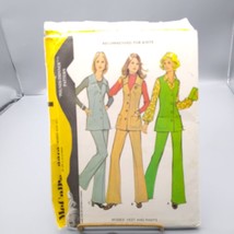 UNCUT Vintage Sewing PATTERN McCalls 3313, Pounds Thinner Easy Misses 1972 Vest - £10.01 GBP